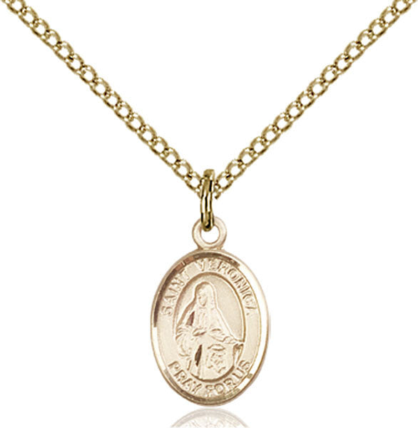 Gold Filled St. Veronica Pendant