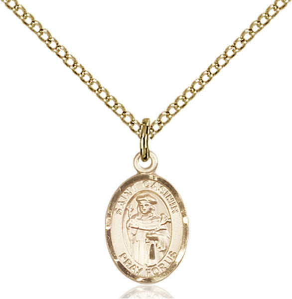 Gold Filled St. Casimir of Poland Pendant