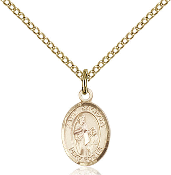 Gold Filled St. Zachary Pendant