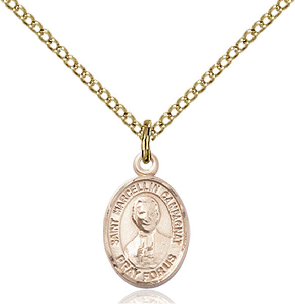 Gold Filled St. Marcellin Champagnat Pendant