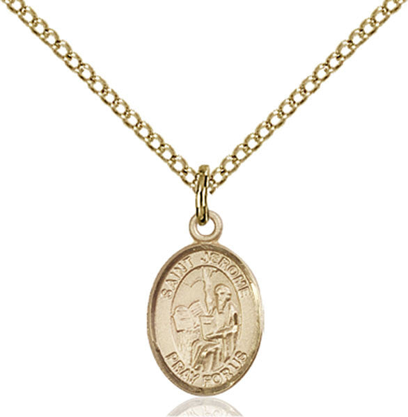 Gold Filled St. Jerome Pendant