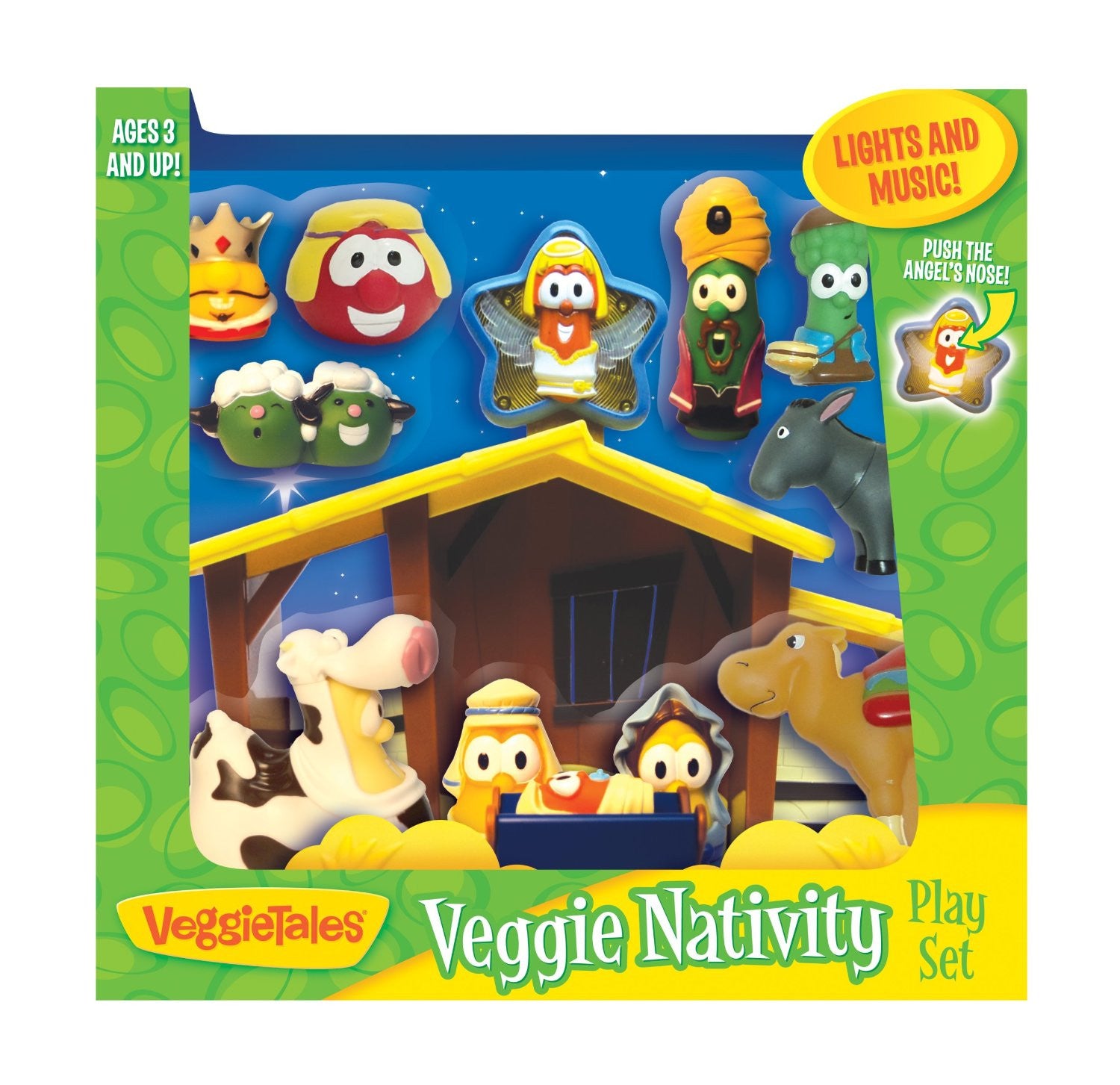 Veggie Tales Nativity Play Set