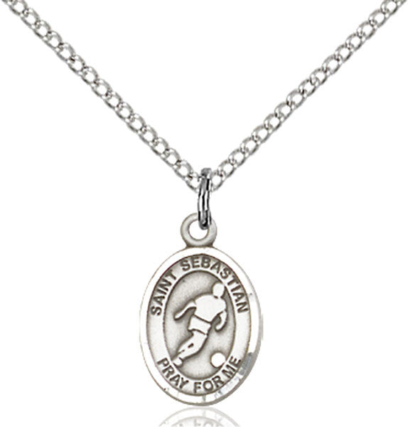 Sterling Silver St. Sebastian Pendant
