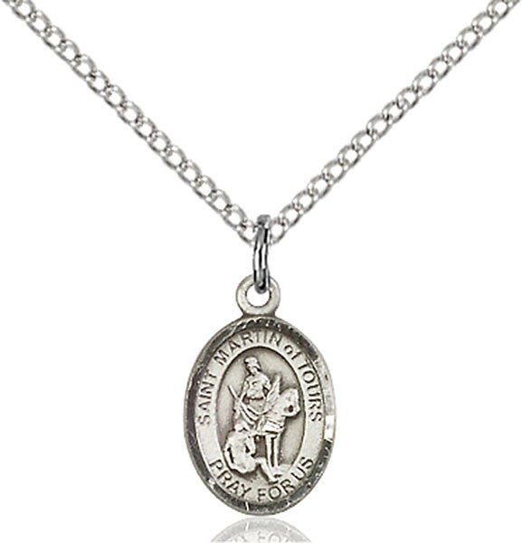 Sterling Silver St. Martin of Tours Pendant