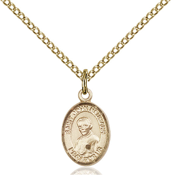Gold Filled St. John Neumann Pendant