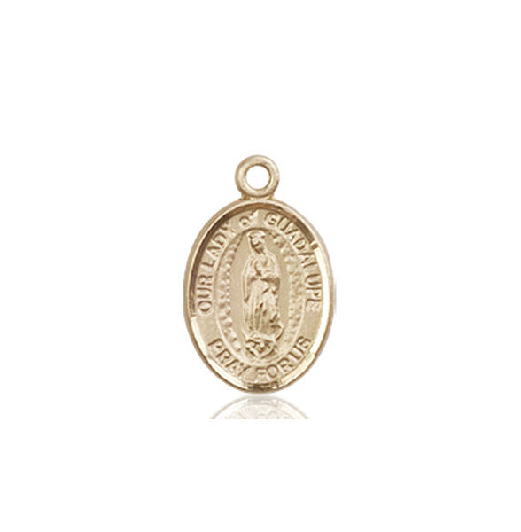 14kt Gold O/L of Guadalupe Medal
