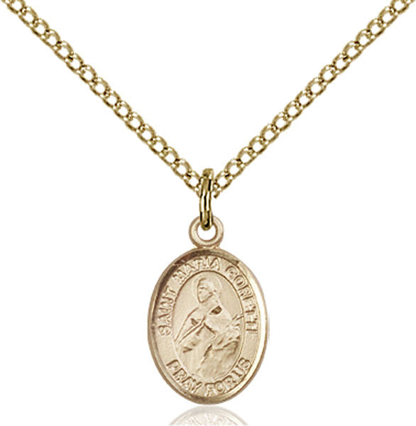 Gold Filled St. Maria Goretti Pendant