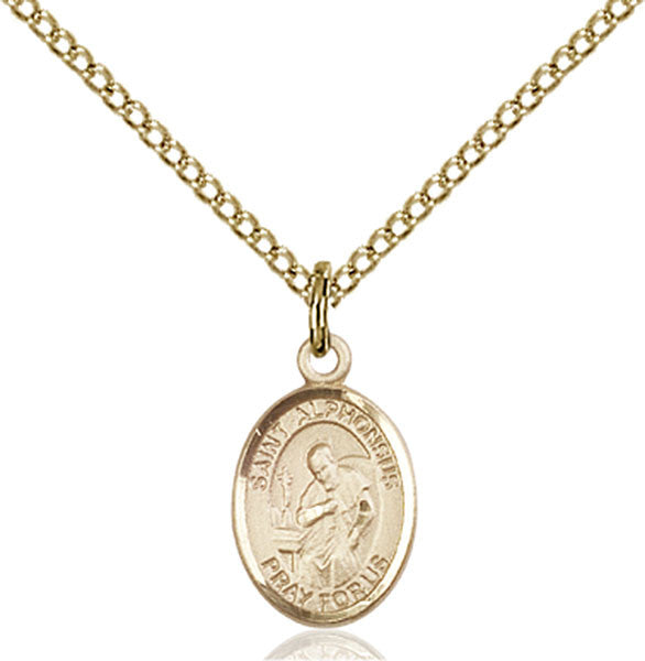 Gold Filled St. Alphonsus Pendant