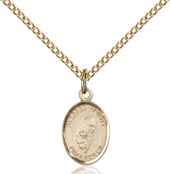 Gold Filled Blessed Trinity Pendant