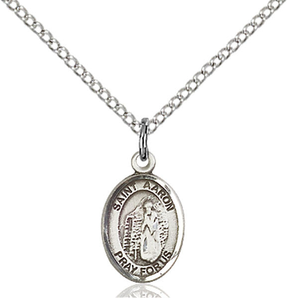 Sterling Silver St. Aaron Pendant