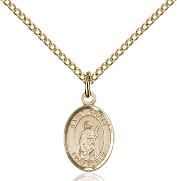 Gold Filled St. Grace Pendant