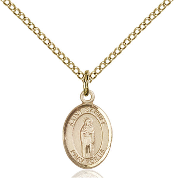 Gold Filled St. Samuel Pendant