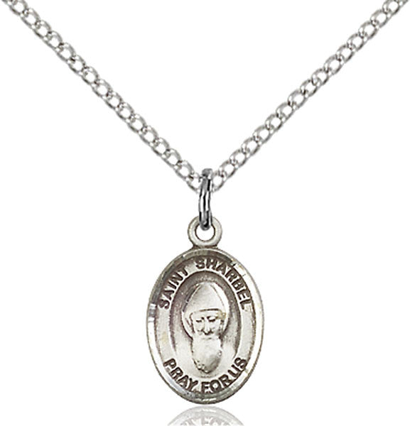 Sterling Silver St. Sharbel Pendant