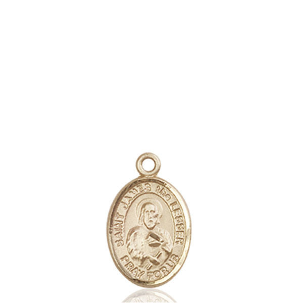 14kt Gold St. James the Lesser Medal