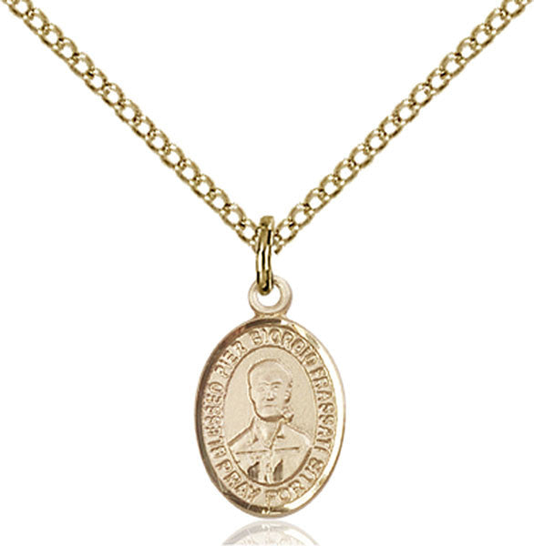 Gold Filled Blessed Pier Giorgio Frassati Pendant
