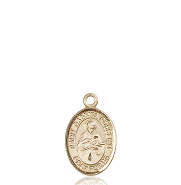 14kt Gold St. Gabriel Possenti Medal