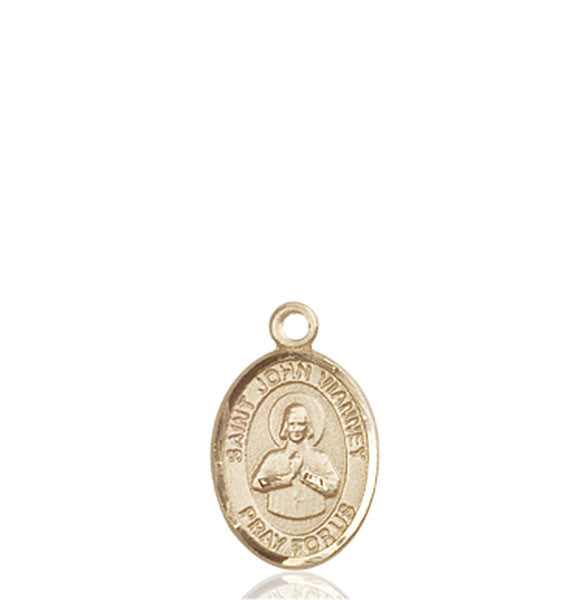 14kt Gold St. John Vianney Medal