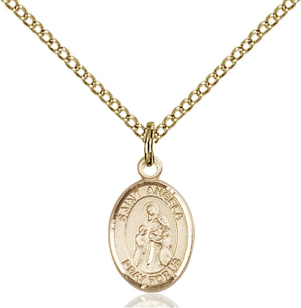Gold Filled St. Angela Merici Pendant