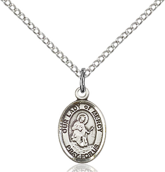 Sterling Silver O/L of Mercy Pendant