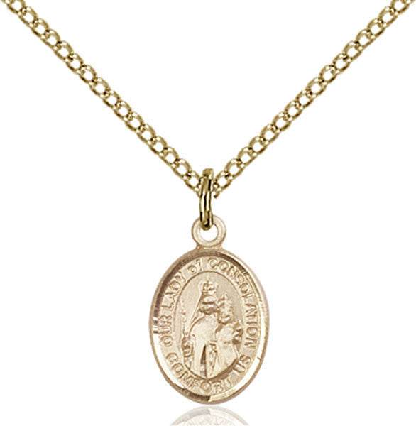 Gold Filled O/L of Consolation Pendant