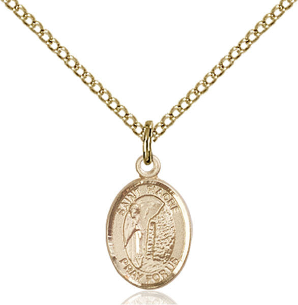 Gold Filled St. Fiacre Pendant