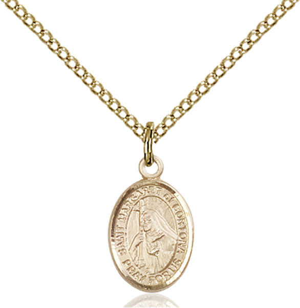 Gold Filled St. Margaret of Cortona Pendant