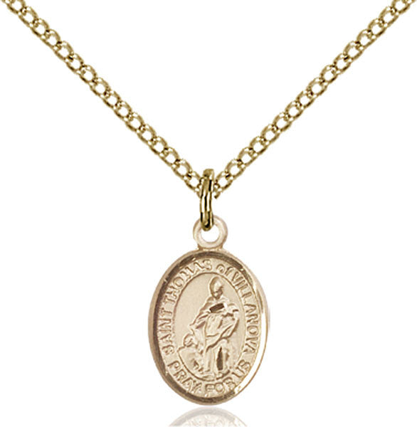 Gold Filled St. Thomas of Villanova Pendant