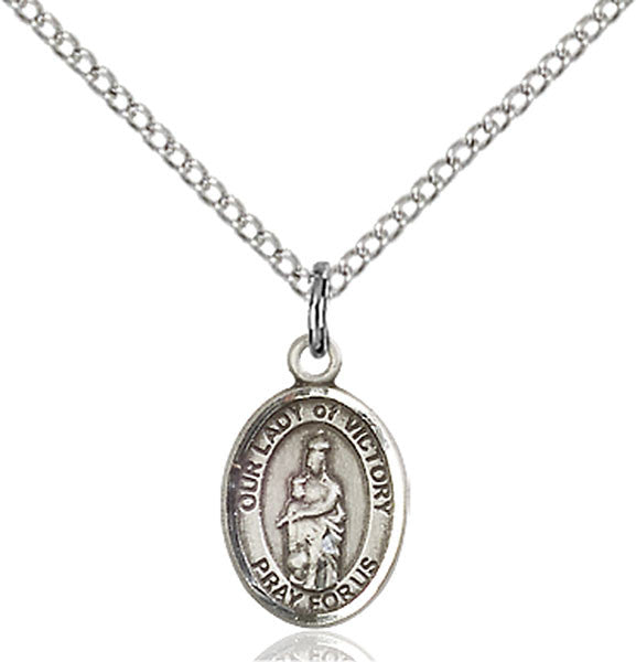 Sterling Silver O/L of Victory Pendant