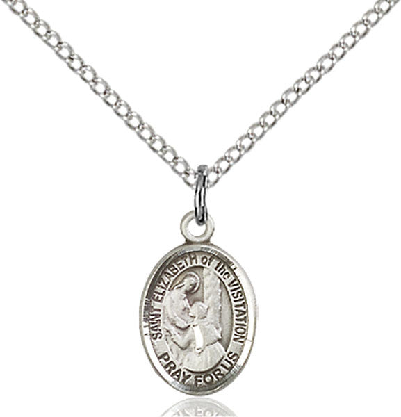 Sterling Silver St. Elizabeth of the Visitation Pe