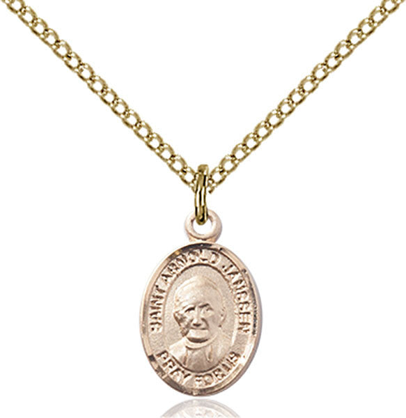Gold Filled St. Arnold Janssen Pendant