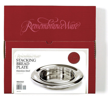 Silver Stacking Bread Plate