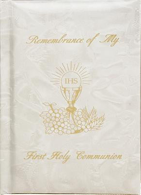 Remembrance of My First Holy Communion-Girl-White Pearl