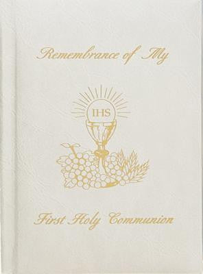Remembrance of My First Holy Communion-Girl-White Edges