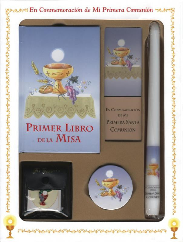 Primer Libro De La Misa (My First Eucharist) Deluxe Set