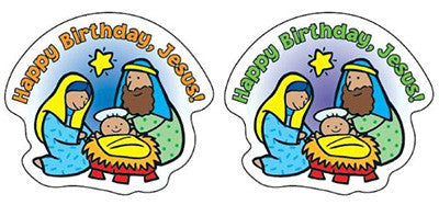 Happy Birthday, Jesus! Stickers