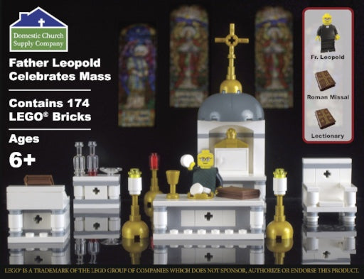 Father Leopold Celebrates Mass LEGO® Set