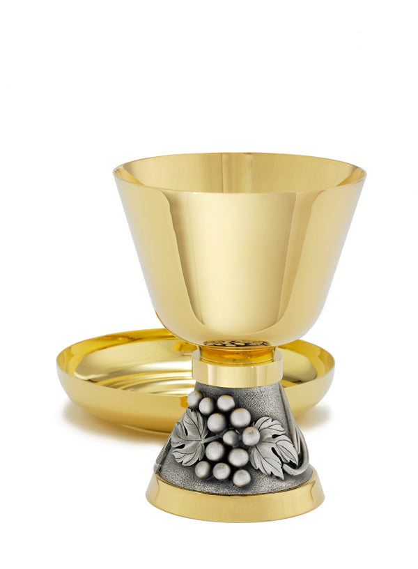 Chalice with Bowl Paten