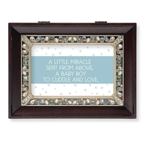 A Little Miracle Baby Music Keepsake Box