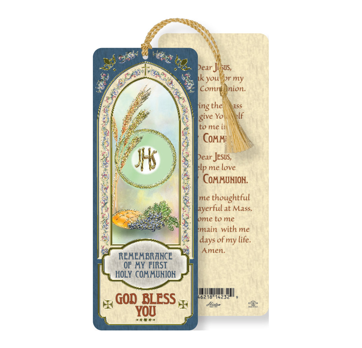 Remembrance Of My First Communion Bookmark