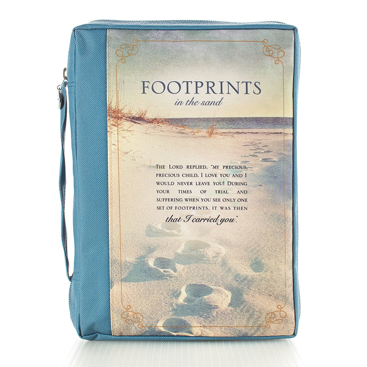 Footprints Bible Cover Large