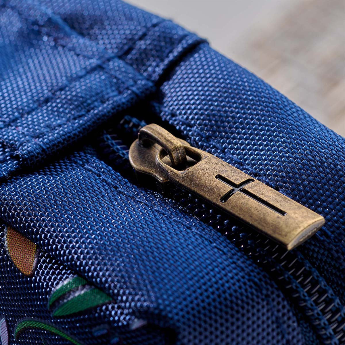 He Has Made Everything Beautiful Navy Floral Value Bible Cover - Ecclesiastes 3:11