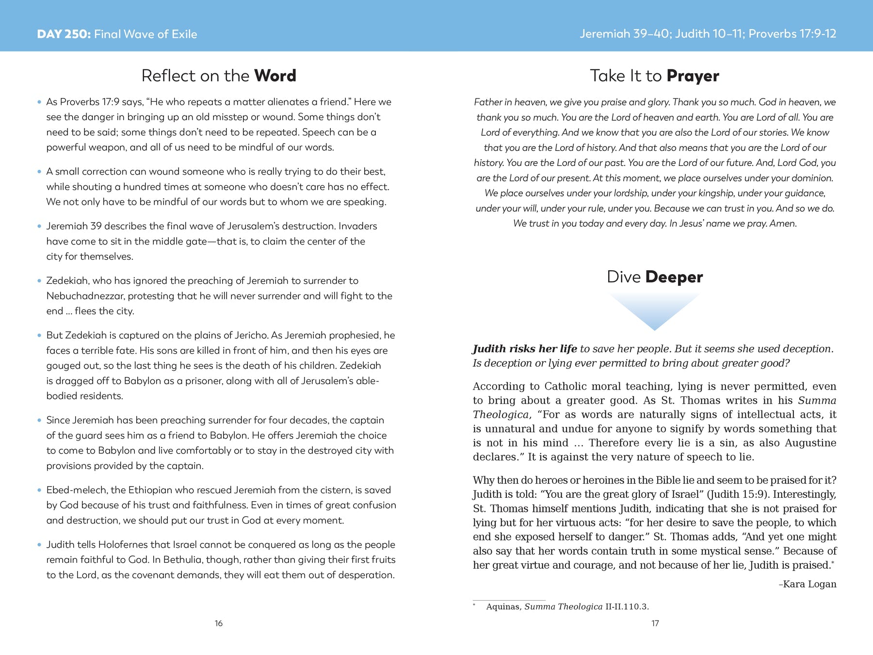 The Bible in a Year Companion Volume III