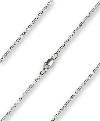 Sterling Silver Cable Flat Chain