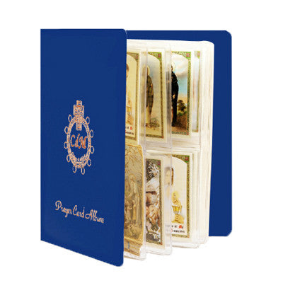 Prayer Card Album Blue 10" X 9"