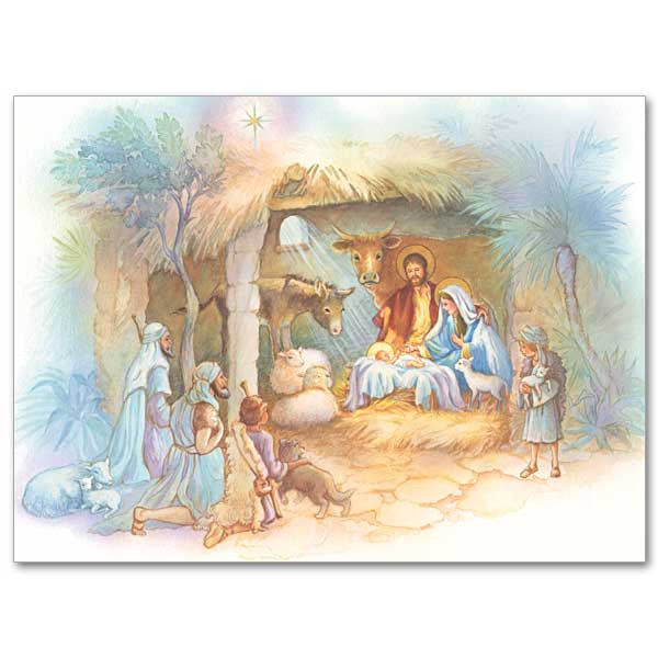 Visit Of The Shepherds Christmas Spirit