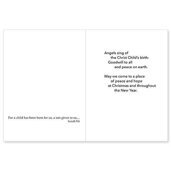 Gloria Angel: Spirit of Christmas Card