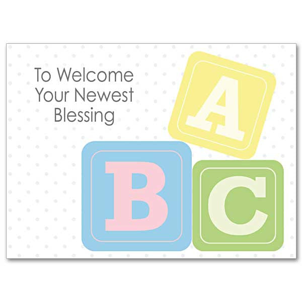 To Welcome Your Newest Blessing