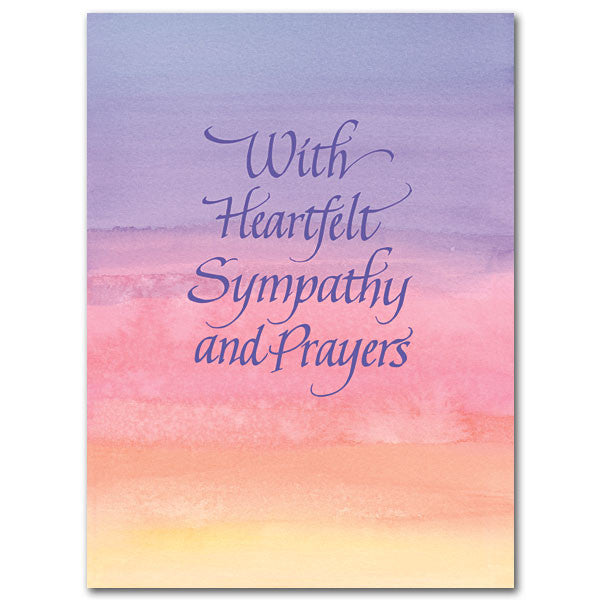 With Heartfelt Sympathy... Sympathy Card