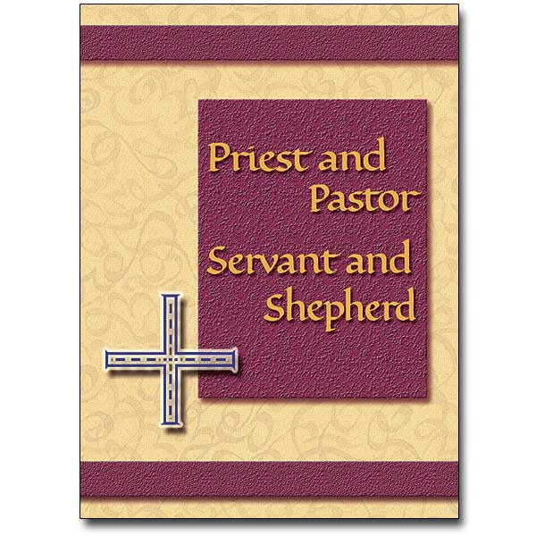 Priest And Pastor... Priest Anniversary Card