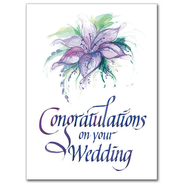 Congratulations On Your Wedding Card